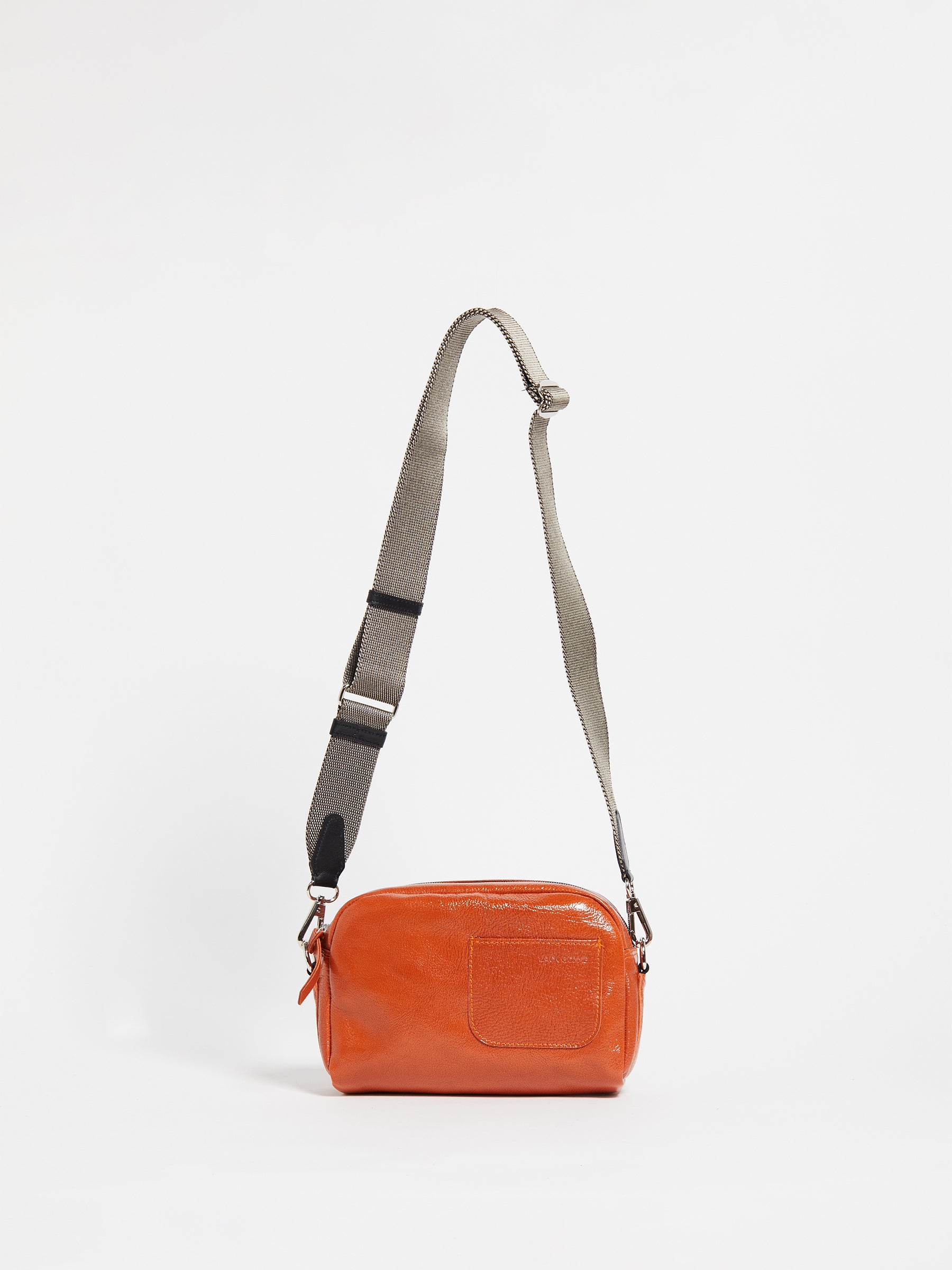 RITA CUIR VERNIS SHOULDER BAG