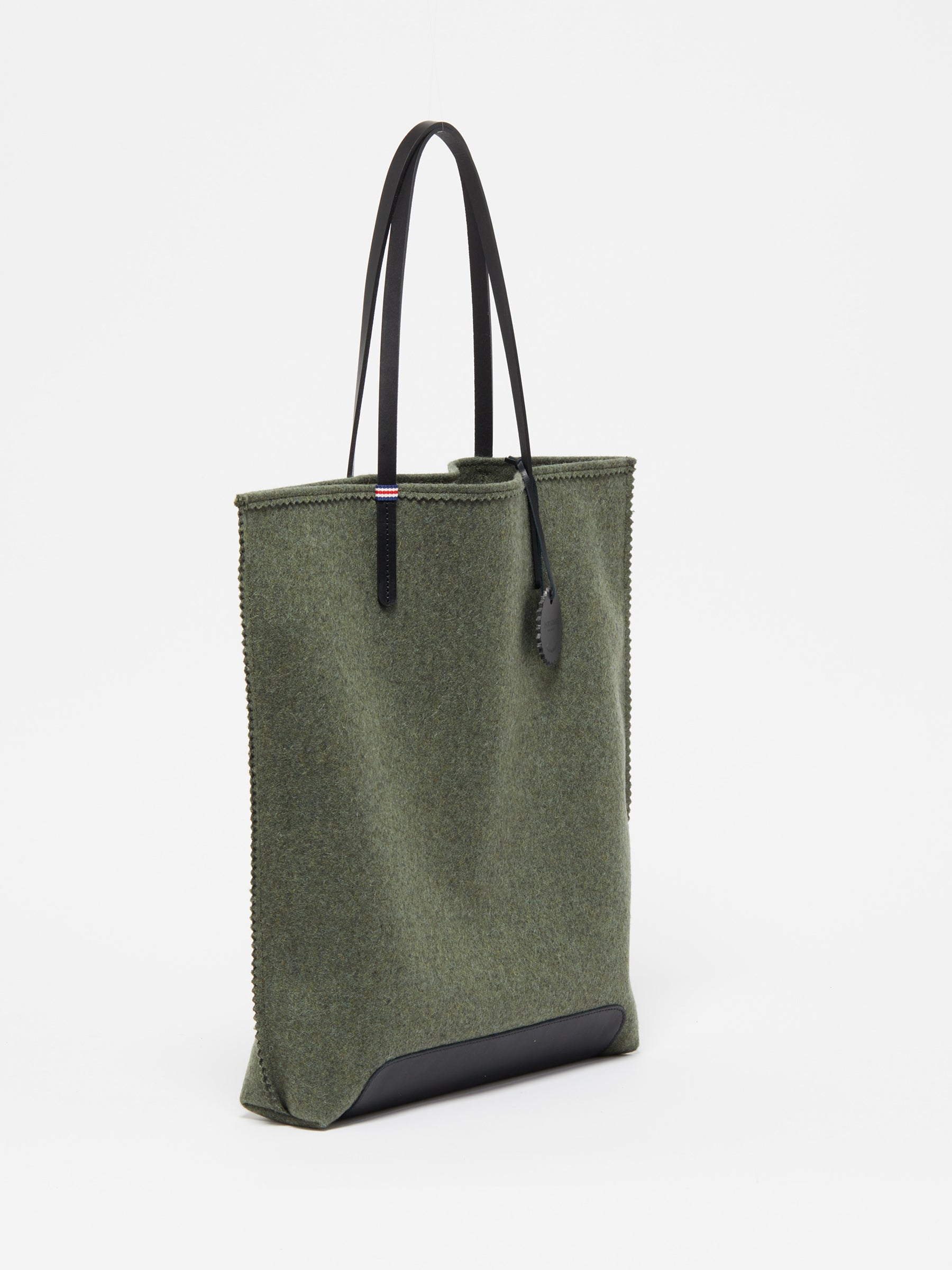 AMIE WOOL TOTE BAG