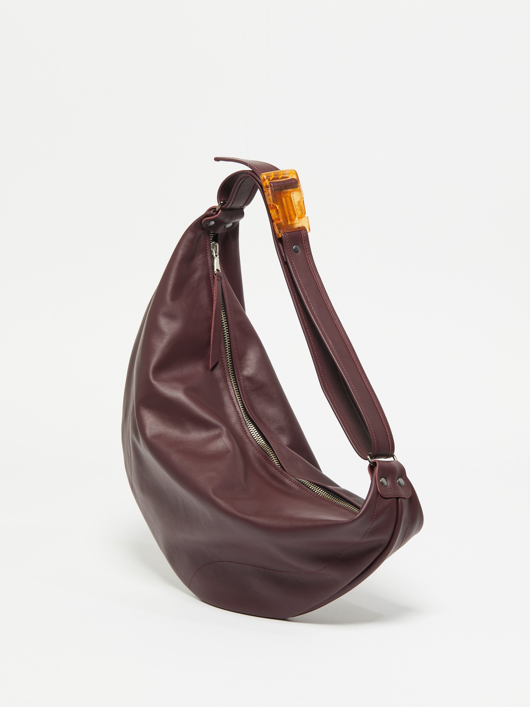 SAC DEMI-LUNE LUNA CUIR ICONIQUE