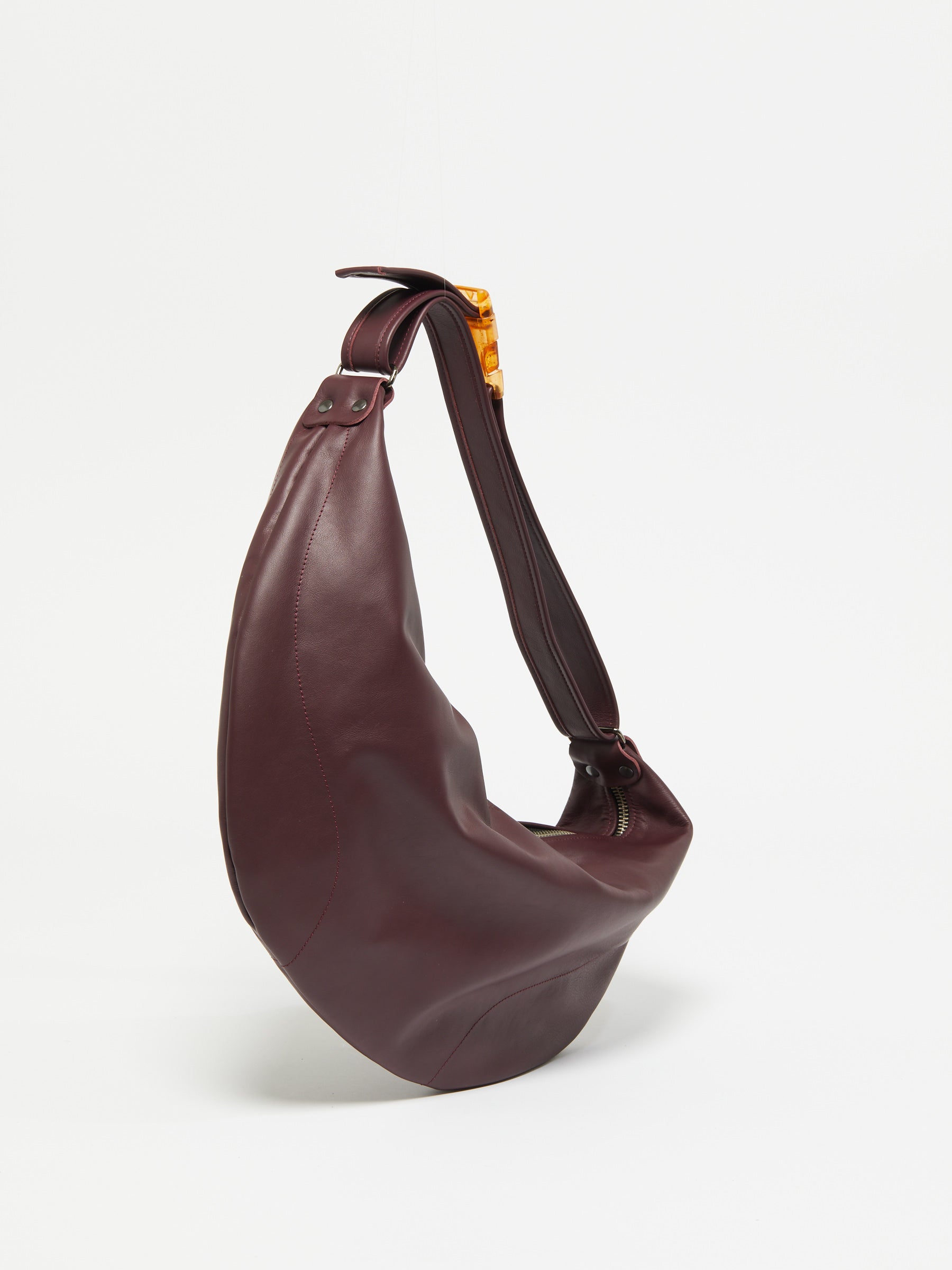 SAC DEMI-LUNE LUNA CUIR ICONIQUE