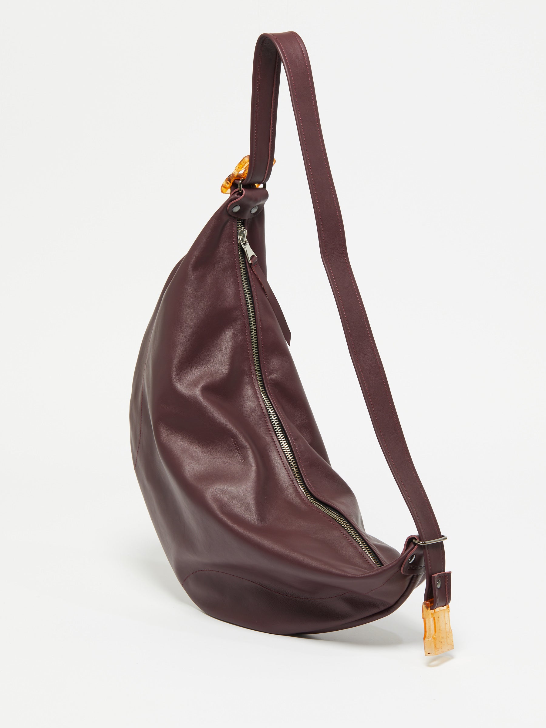 SAC DEMI-LUNE LUNA CUIR ICONIQUE