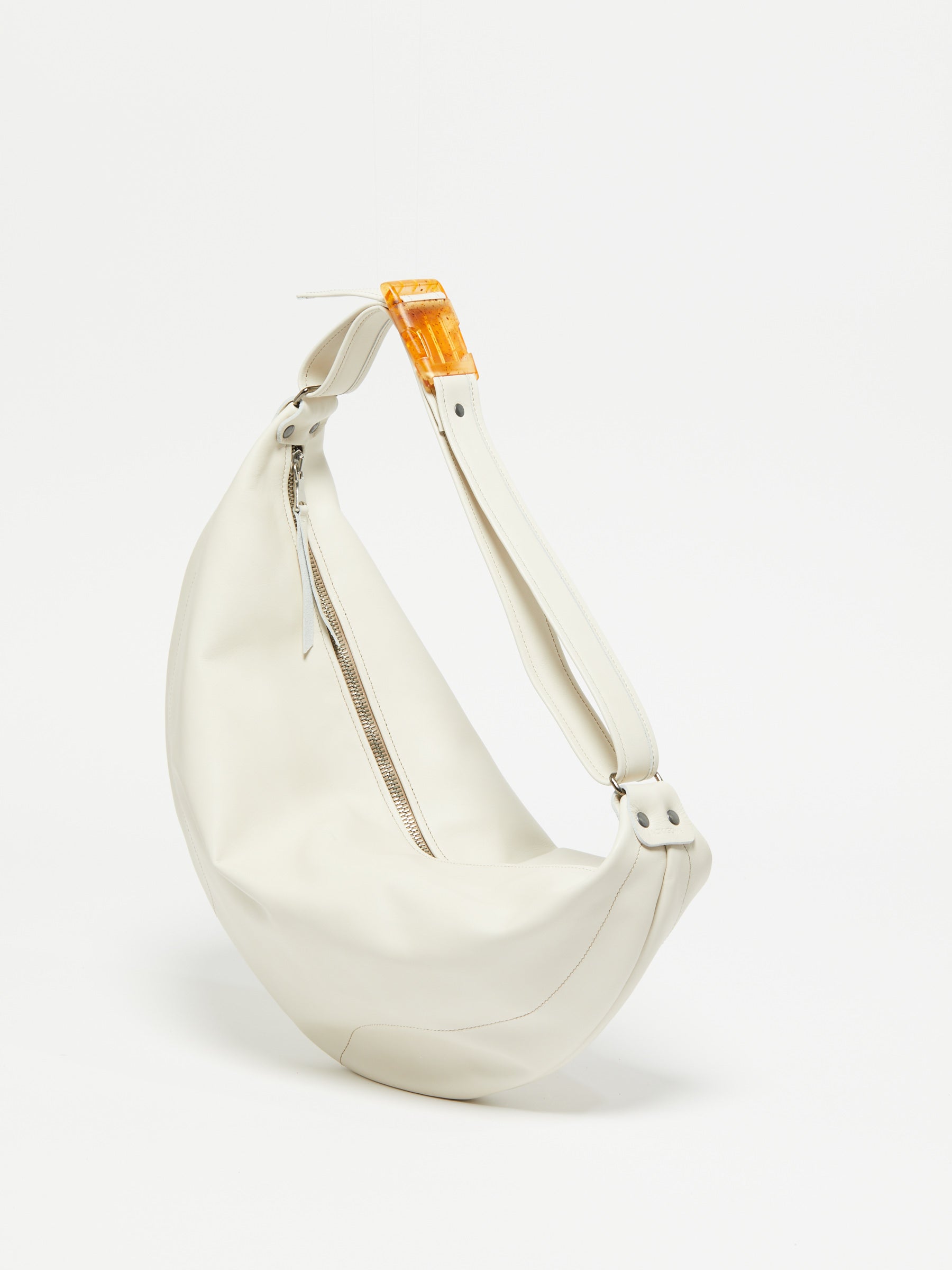 SAC DEMI-LUNE LUNA CUIR