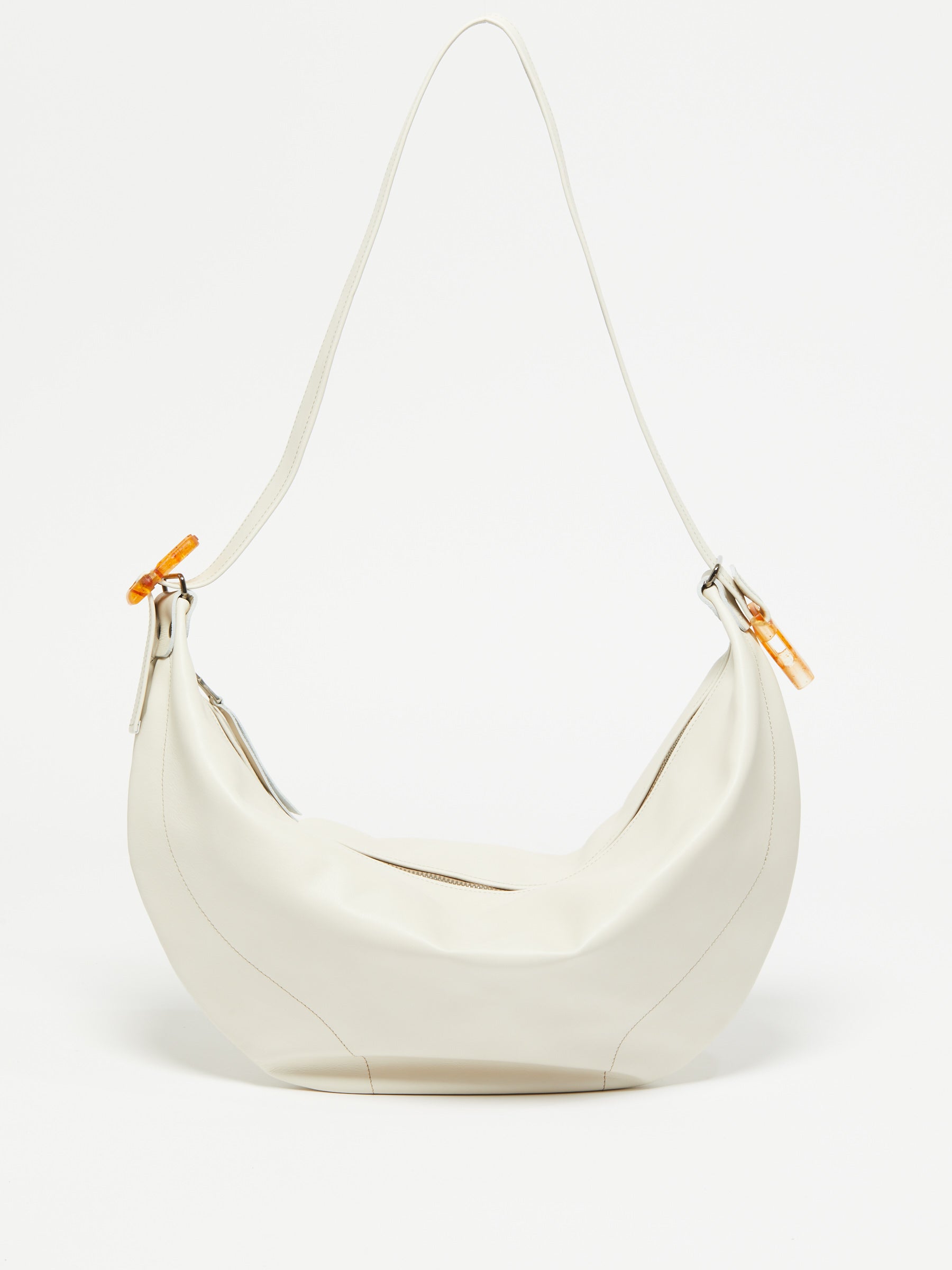 SAC DEMI-LUNE LUNA CUIR ICONIQUE