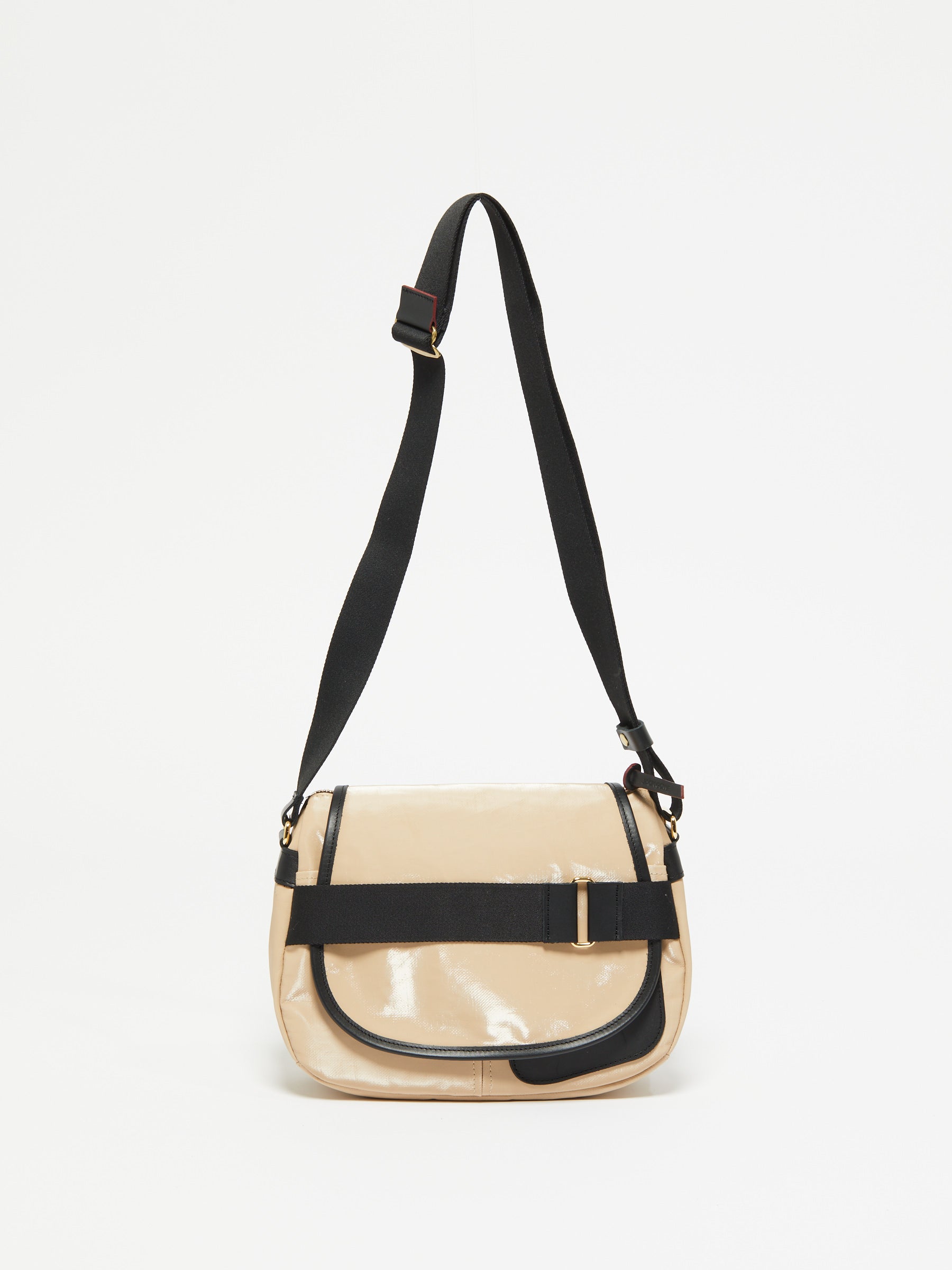 PETIT GABY LINEN SHOULDER BAG