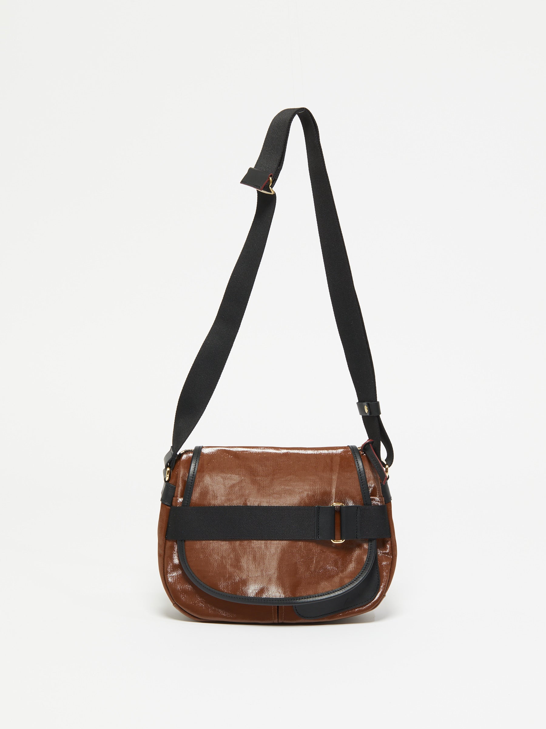 PETIT GABY LINEN SHOULDER BAG