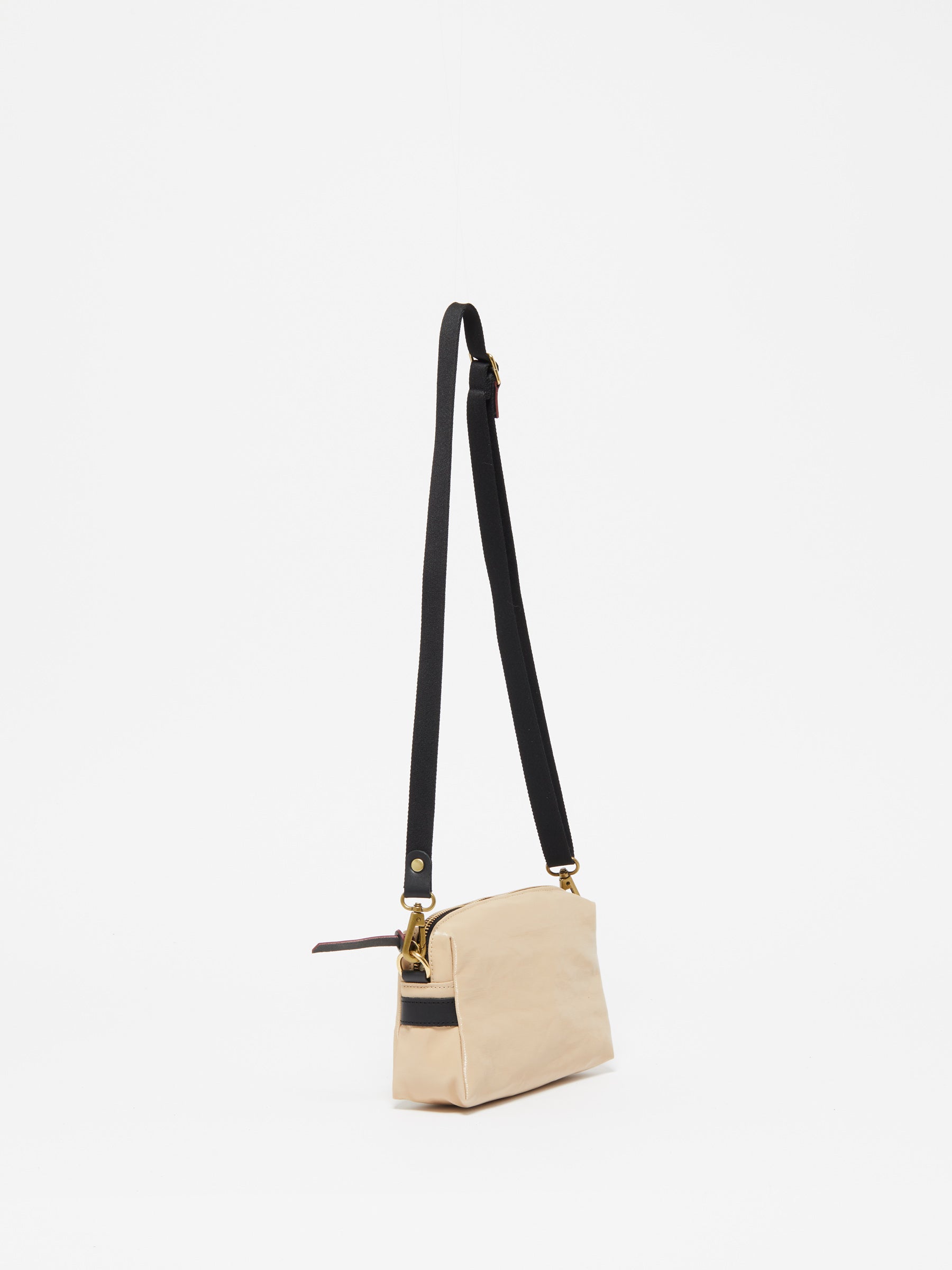 MINI LINEN SHOULDER BAG