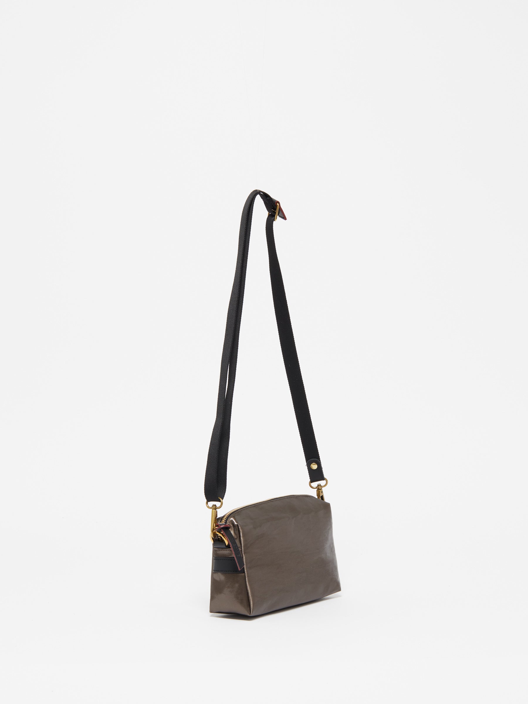 MINI LINEN SHOULDER BAG