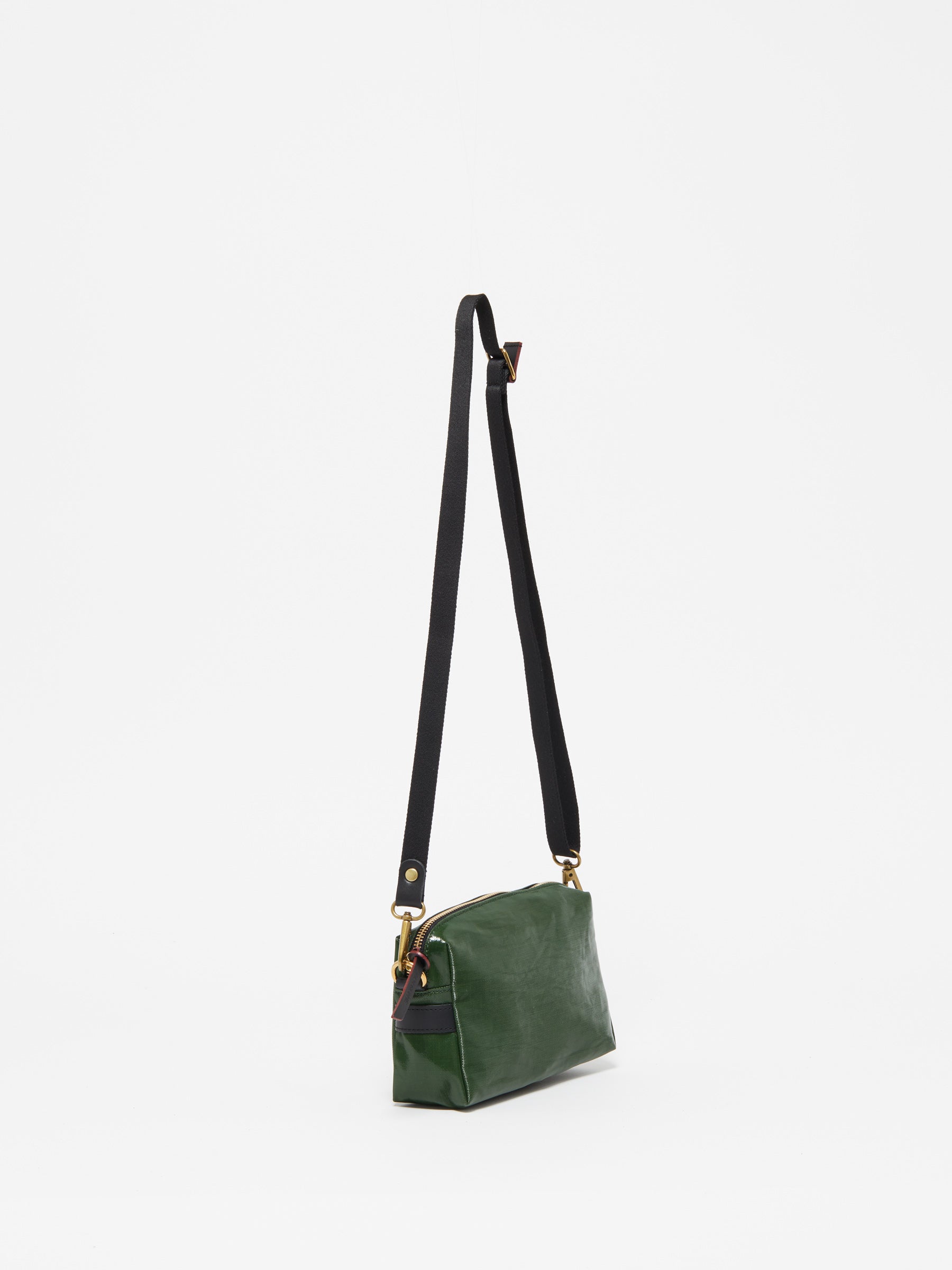 MINI LINEN SHOULDER BAG