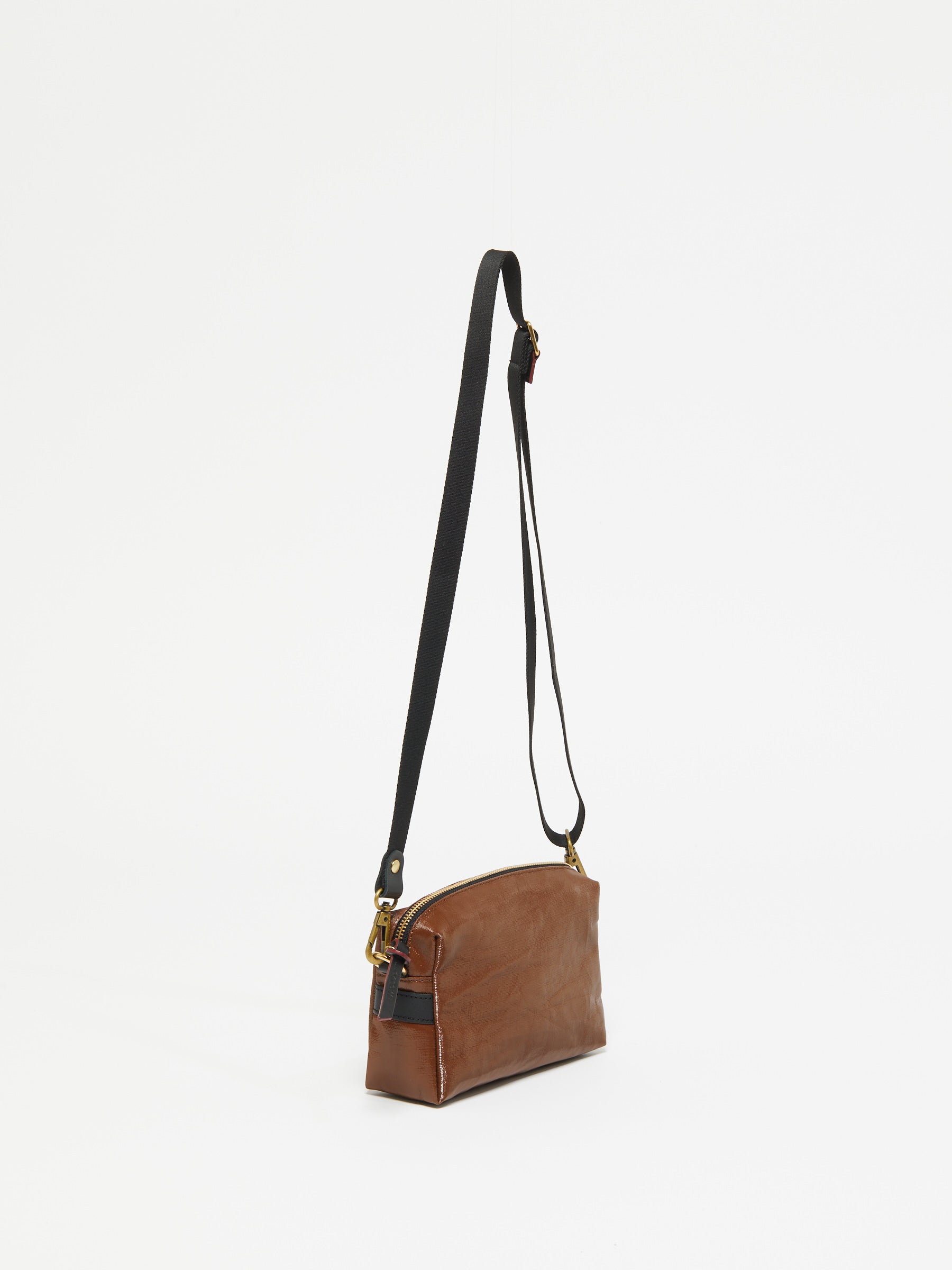 MINI LINEN SHOULDER BAG