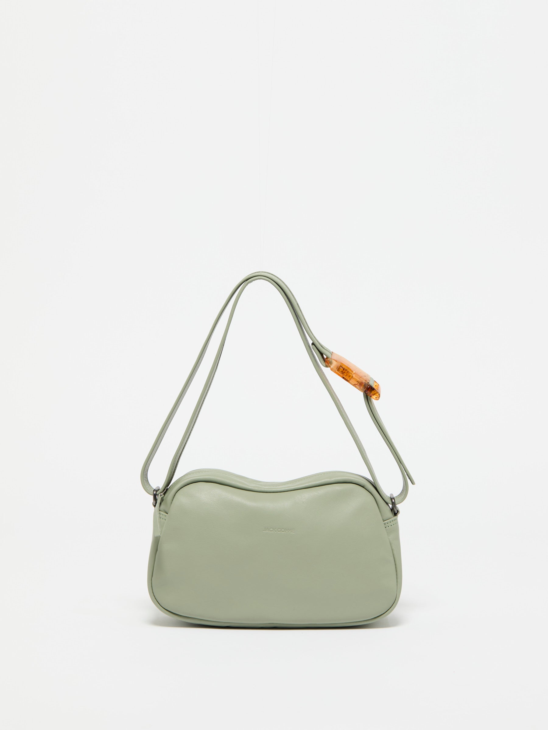 PETIT LEBOWL LEATHER BOWLING BAG