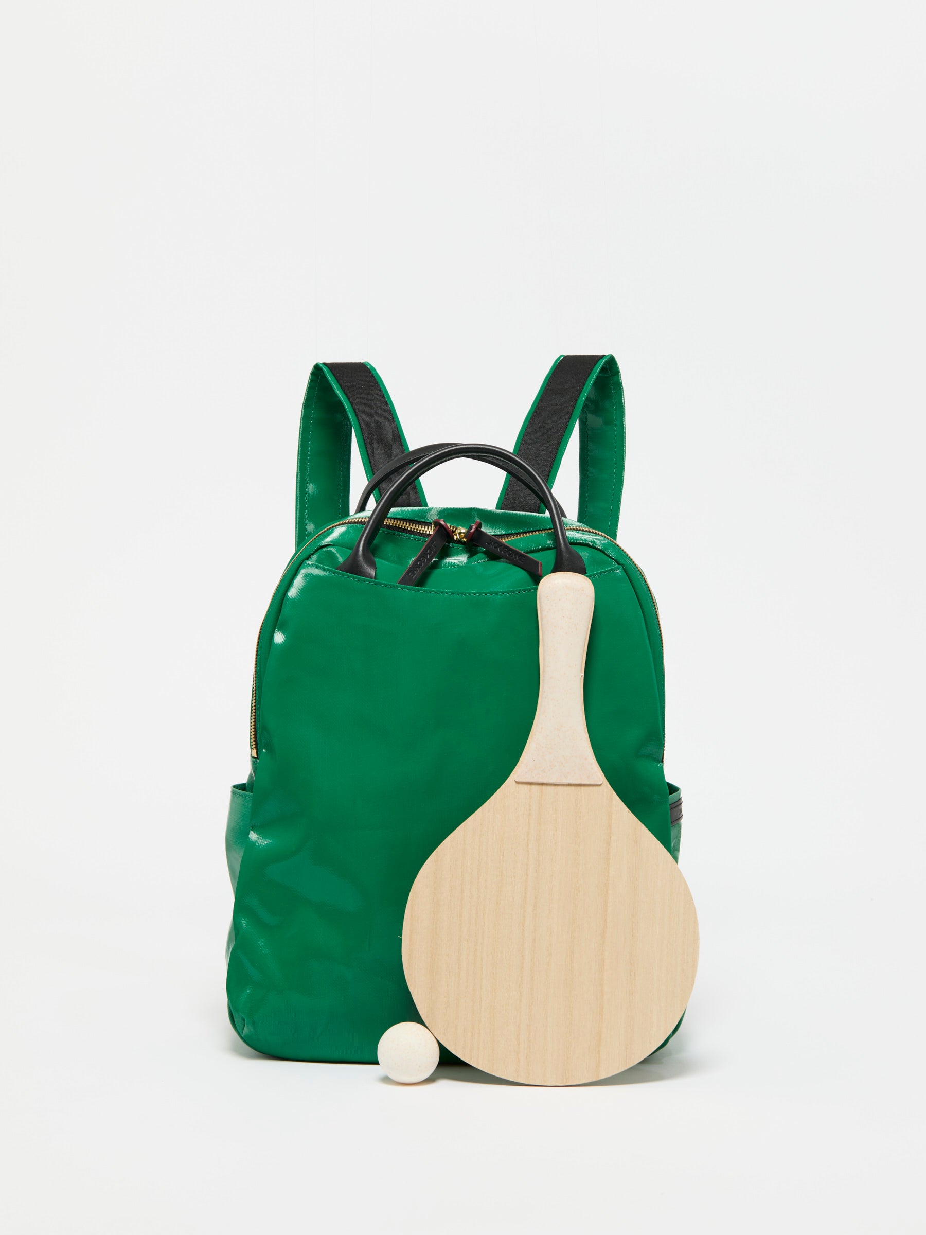 【新品】Jack Gomme LAMI LIN バックパック リネン製 グリーン LAMI LINEN BACKPACK