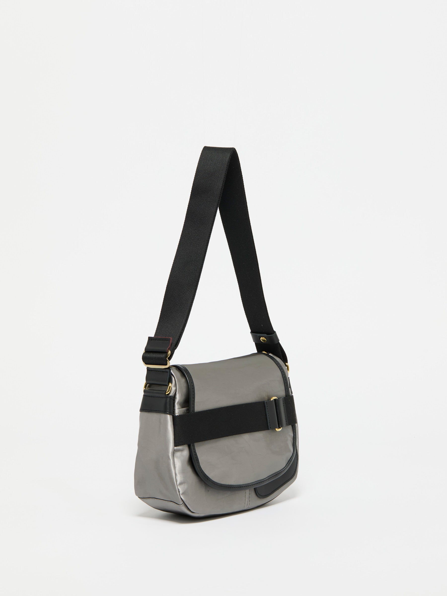PETIT GABY LINEN SHOULDER BAG