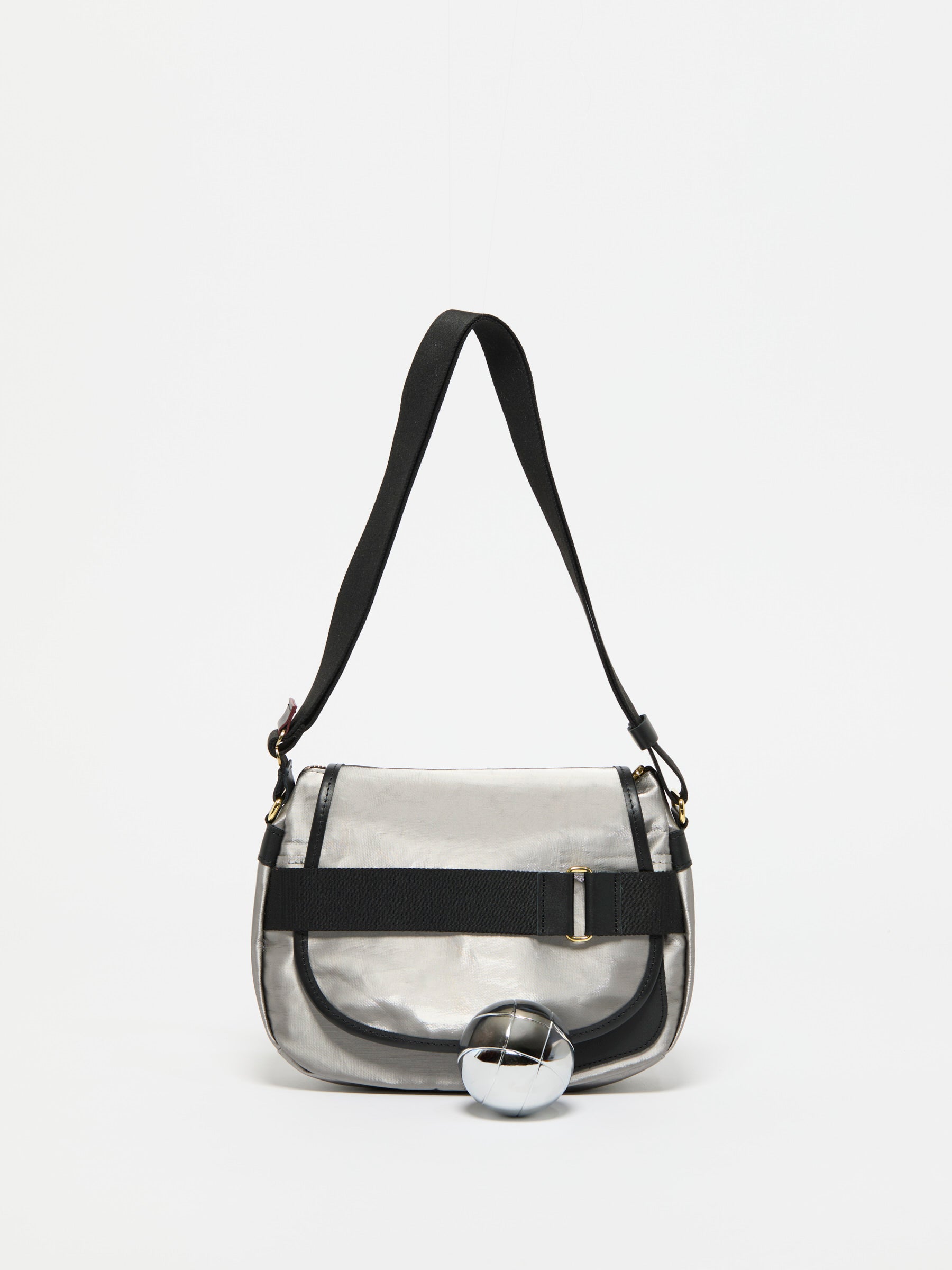 PETIT GABY LINEN SHOULDER BAG