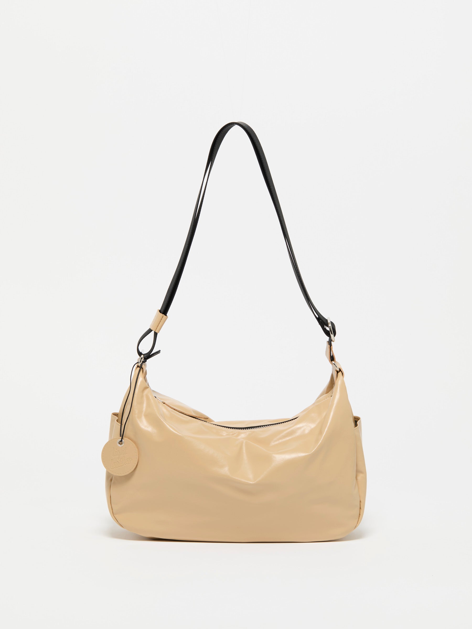 LIRIS LIGHT LEATHER SHOULDER BAG