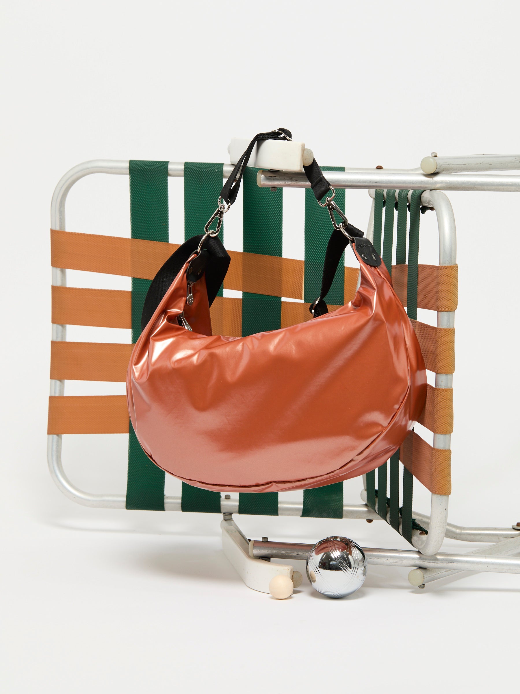 CHARLIE LIGHT HALF-MOON BAG