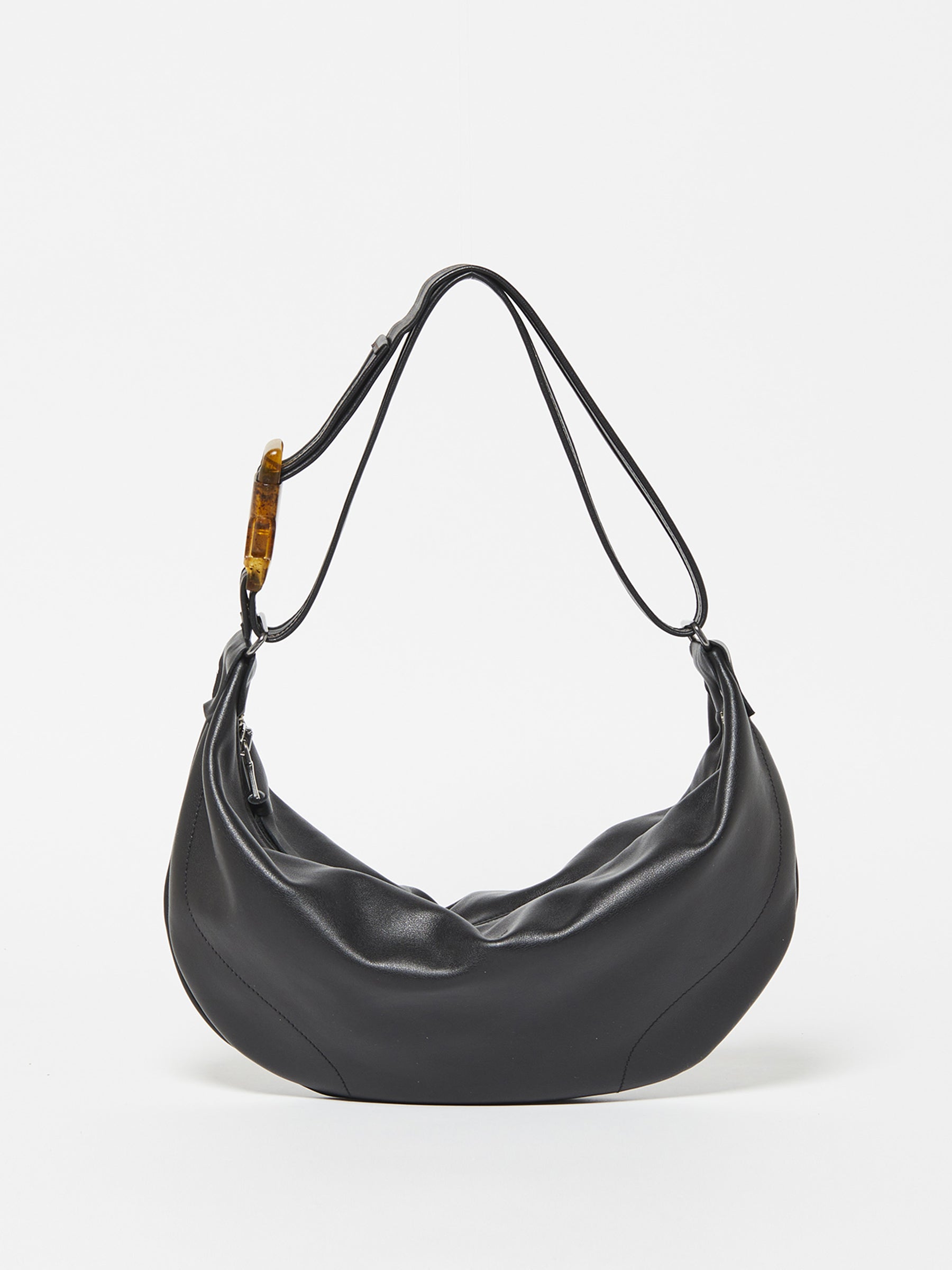 SAC DEMI-LUNE ELLE CUIR