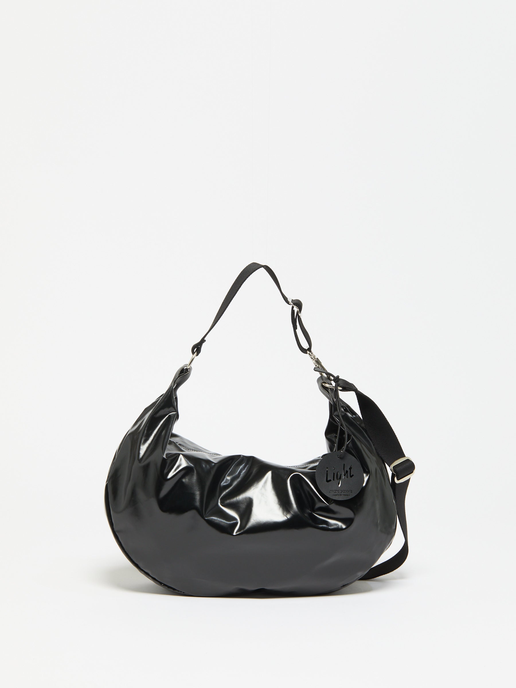 CHARLIE LIGHT HALF-MOON BAG
