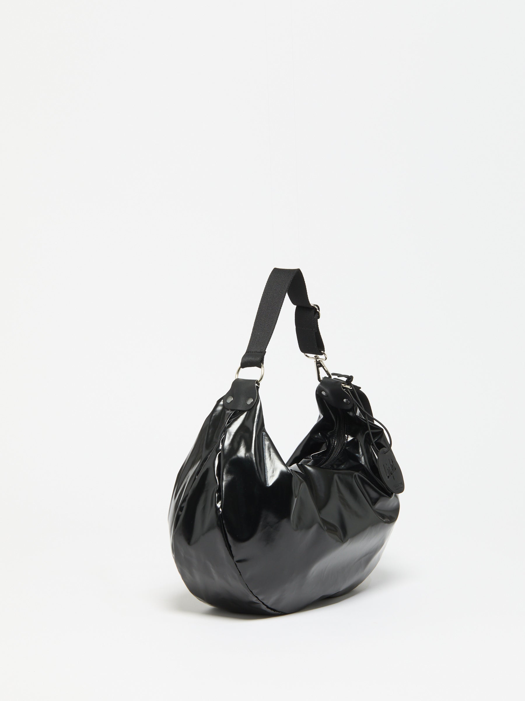 CHARLIE LIGHT HALF-MOON BAG
