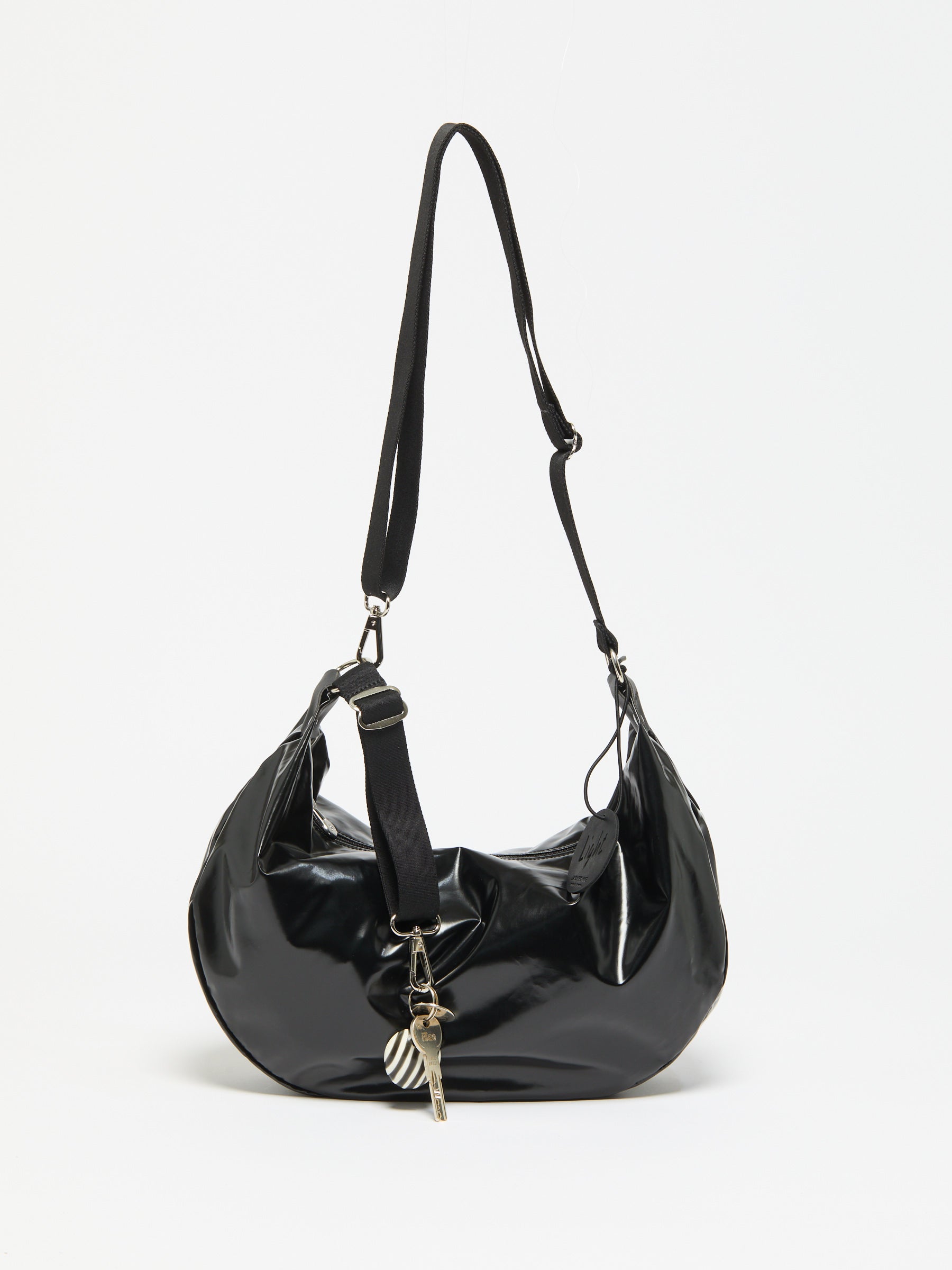 【訳有】JACK GOMME ジャックゴム メッセンジャーバッグ CHARLIE CHARLIE LIGHT HALF-MOON BAG
