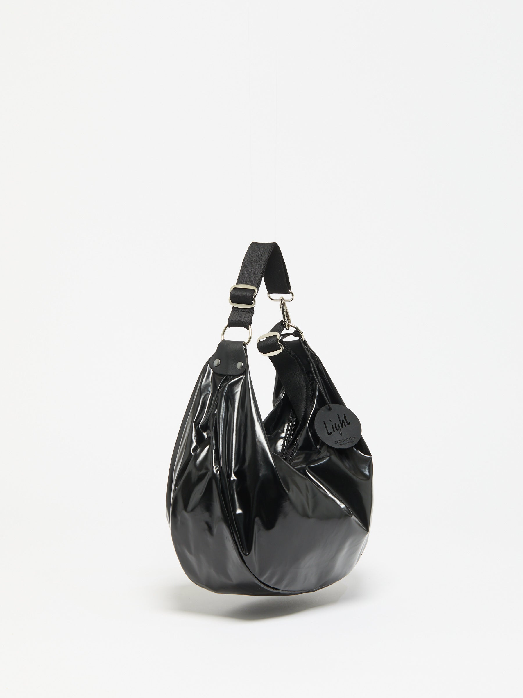 CHARLIE LIGHT HALF-MOON BAG