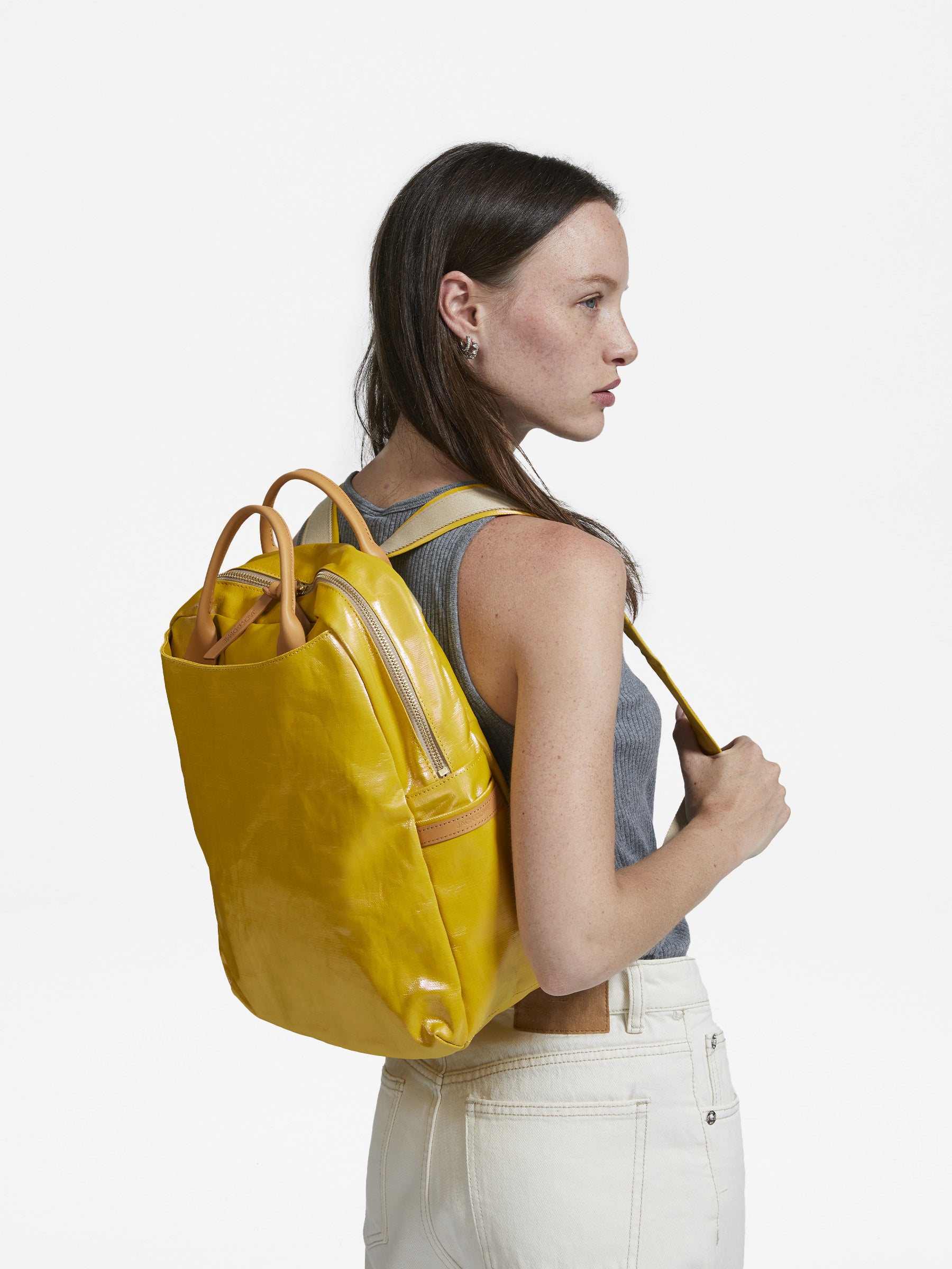 LAMI LINEN BACKPACK