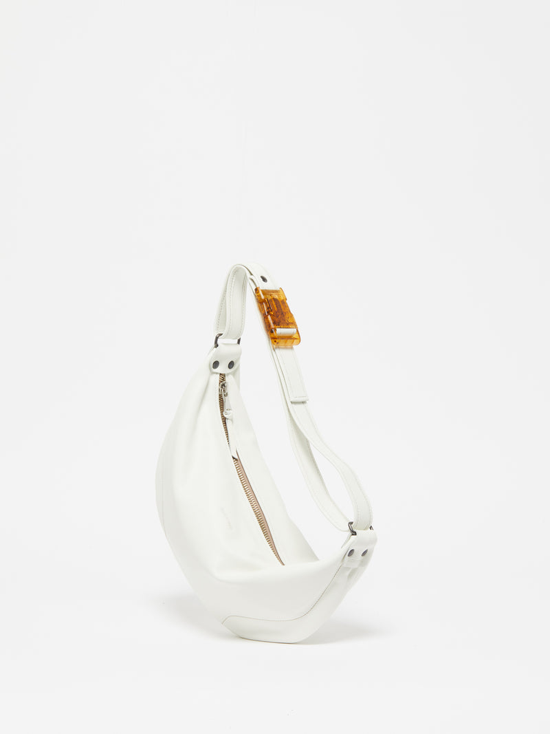 ELLE ICONIC LEATHER HALF MOON BAG
