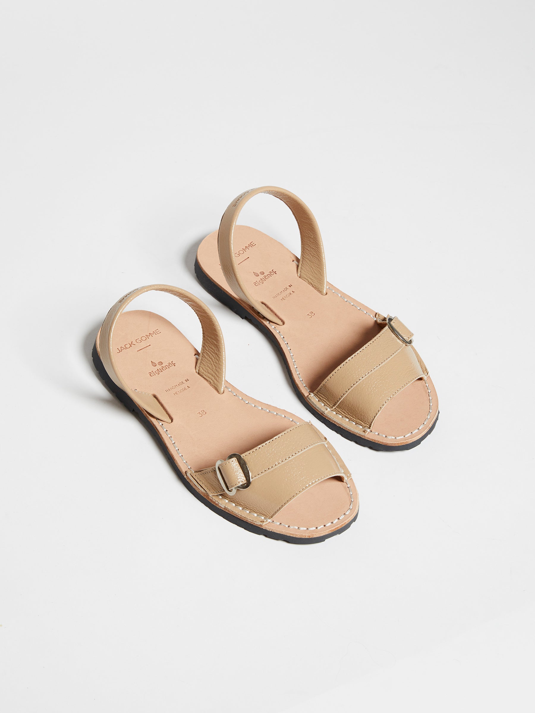 NURIA SANDALES CUIR VERNIS E22 - JACK GOMME