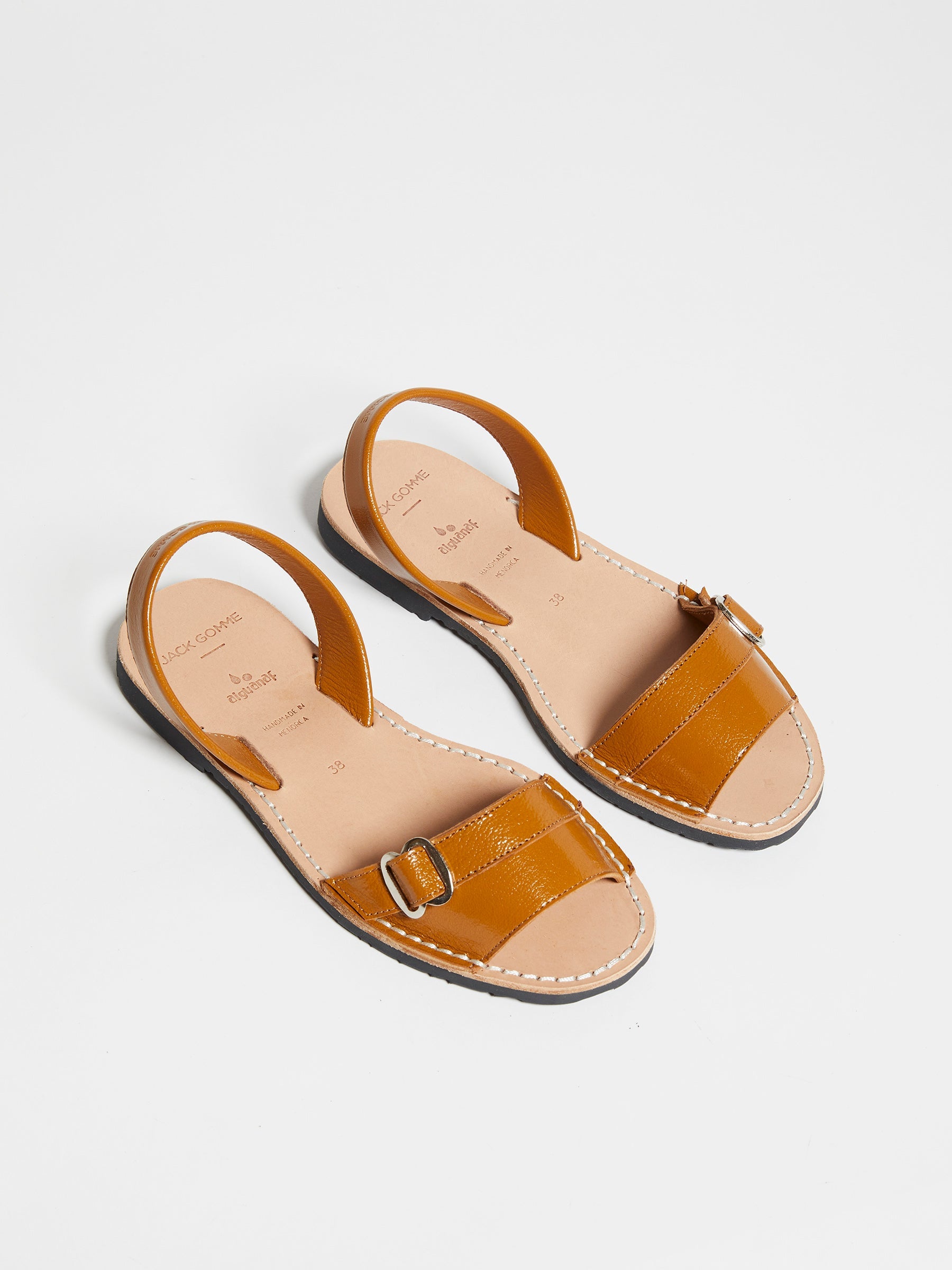 NURIA SANDALES CUIR VERNIS E22 - JACK GOMME
